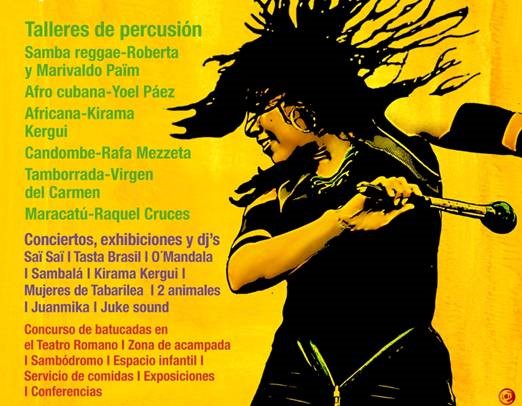 El Teatro Romano acogerá el primer concurso de batucadas del festival Percumón