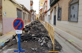 Se paralizan obras de Aigües de Sagunt en Almardá y Puerto de Sagunto