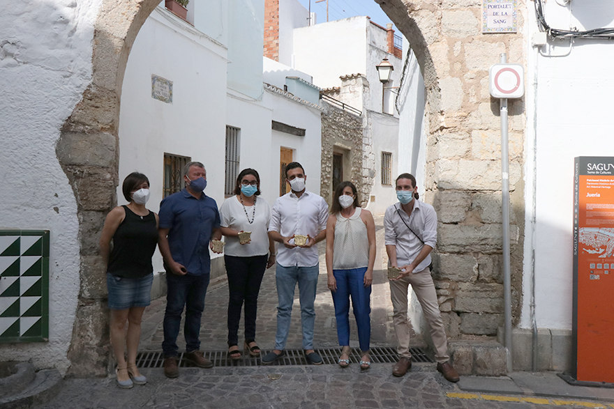 La Red de Juderías, de la que forma parte Sagunto, recibe el premio Hispania Nostra a las Buenas Prácticas de Preservación del Patrimonio 2022