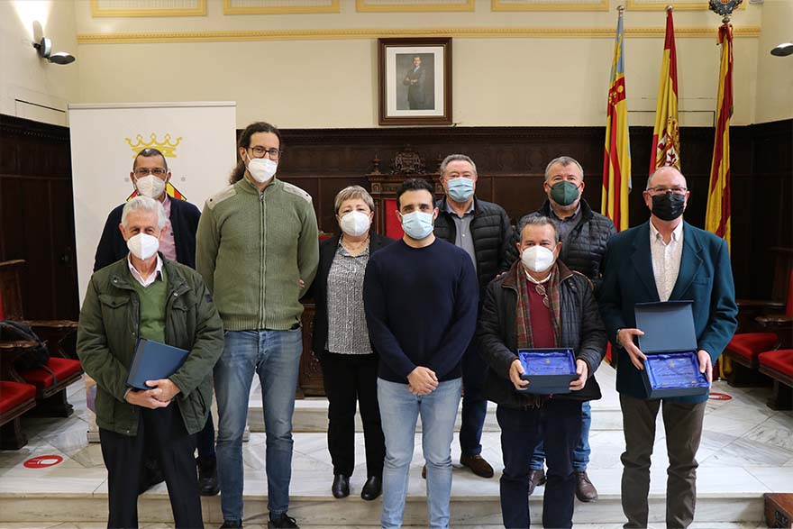 El Ayuntamiento de Sagunto homenajea a las personas jubiladas de este año