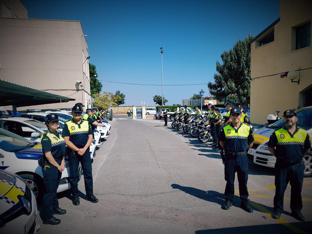 La Policía Local celebra la festividad de su patrón San Miguel
