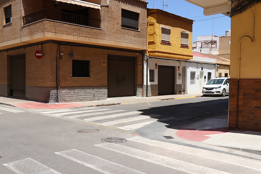 Finalitzen les obres de millora de l'accessibilitat entre les avingudes 9 d’Octubre i 3 d’Abril del Port de Sagunt