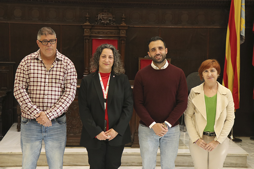 El Ayuntamiento de Sagunto y Cruz Roja se complementan en el proyecto Acogida integral a personas en situación y/o riesgo de vulnerabilidad social