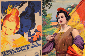 Inauguración de la exposición ‘Estética republicana en Valencia’ en el Centro Cultural Mario Monreal