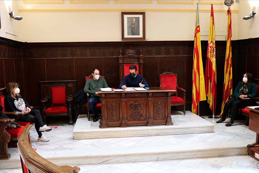 El Consejo Económico y Social se reunió en el Consistorio para abordar aspectos relacionados con los presupuestos municipales de 2022