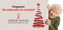El programa “No estés solo en Navidad” de este año será del 23 al 27 de diciembre