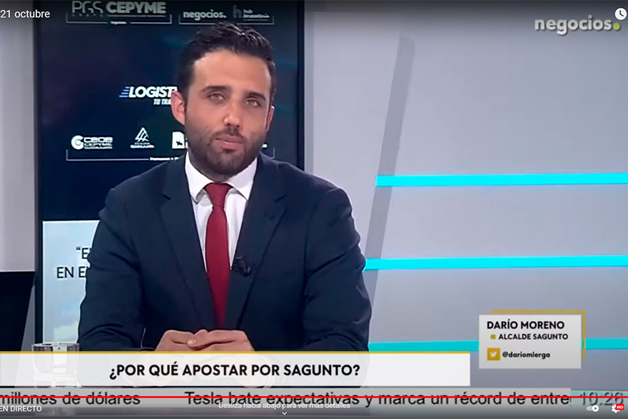 El alcalde de Sagunto promociona a nivel estatal las ventajas del municipio como polo industrial y logístico