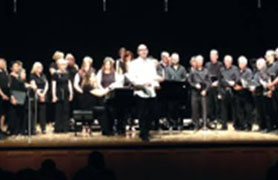 El Coro Almudáfer y la Little Jazz Band ofrecerán un concierto el viernes en el Centro Cívico