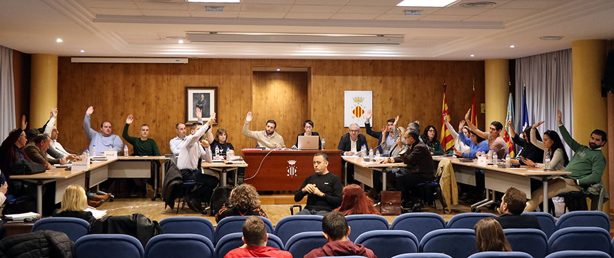 El Pleno Municipal de Sagunto aprueba una moción en favor del Día Internacional de la eliminación de la violencia contra la mujer