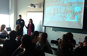 El Ayuntamiento de Sagunto expone su proyecto de educación vial a estudiantes universitarios