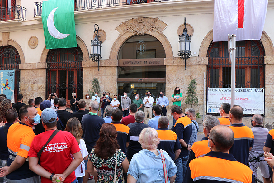 El Ayuntamiento de Sagunto aprueba por unanimidad una declaración institucional en apoyo de la planta de Pilkington y al personal de su sección de laminado