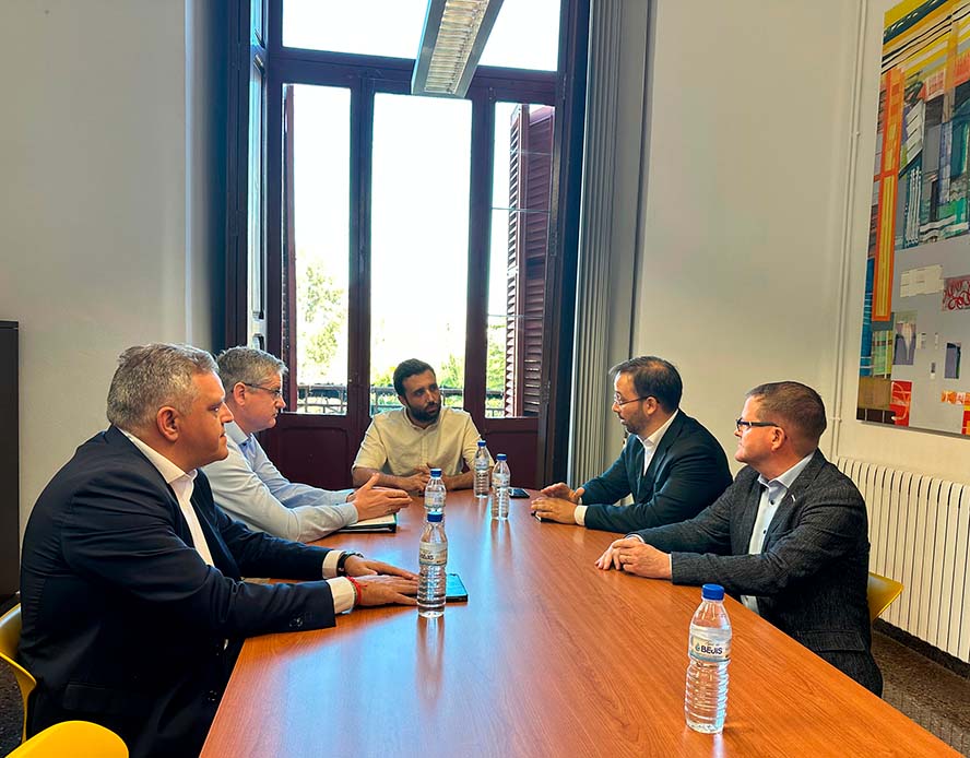 El alcalde de Sagunto se reúne con representantes europeos de ThyssenKrupp 