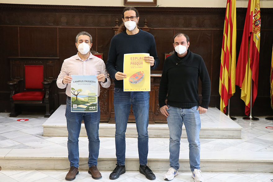 El Esplai Corresponsables Pasqua y el Campus Pasqües tendrán lugar los días 19, 20, 21 y 22 de abril