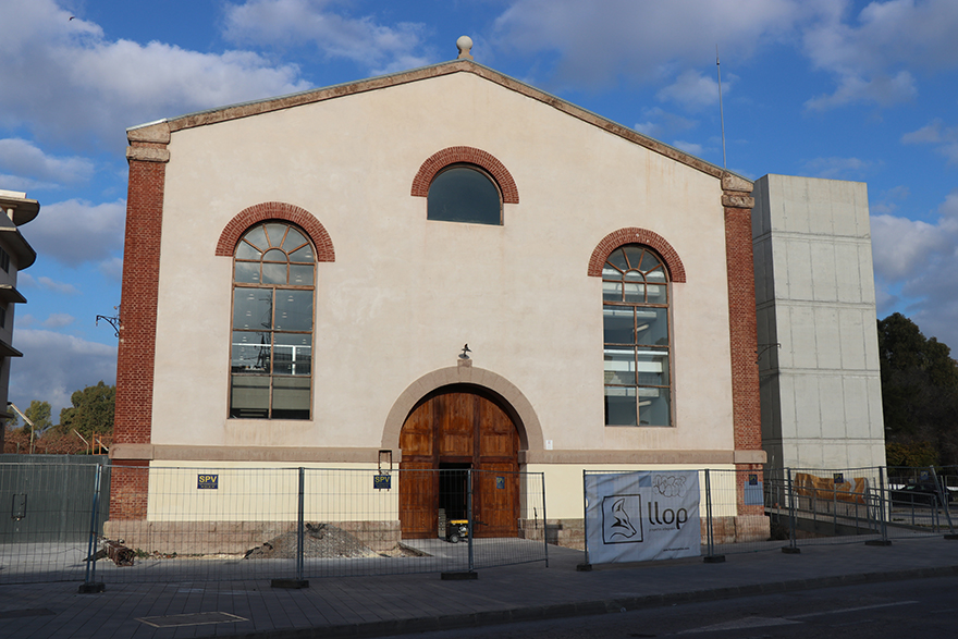 Los trabajos de rehabilitación de la nave que albergará el futuro Museo Industrial encaran su tramo final antes de la fase de musealización