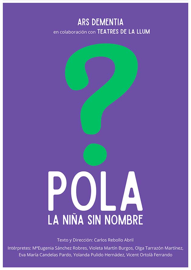 'Pola: La niña sin nombre', una obra de Ars Dementia Teatres de la Llum