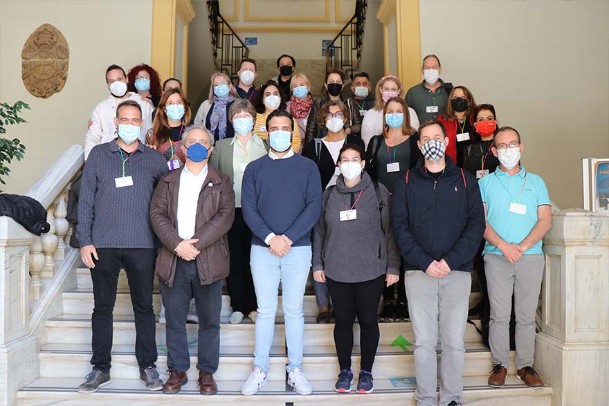 El Ayuntamiento de Sagunto recibe al profesorado del programa UNITE