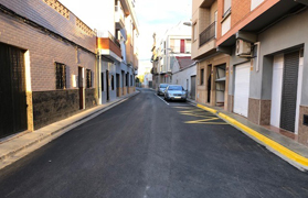 L'Ajuntament de Sagunt continua amb els treballs de repavimentació en diversos carrers del municipi
