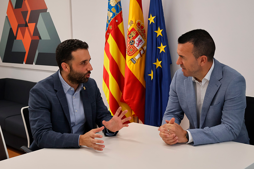 Sagunto pide a la Diputación de Valencia avanzar en la financiación de las obras de la Gerencia