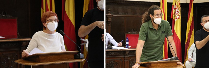 Concejales en el pleno