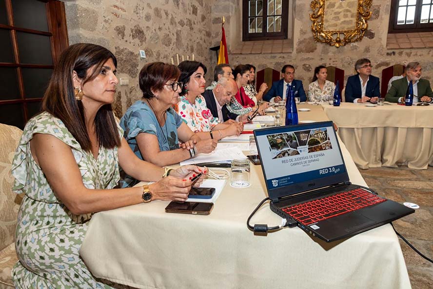 La delegación de Turismo de Sagunto asiste a la 65ª Asamblea General de la Red de Juderías de España