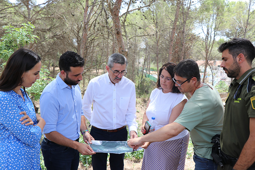 Finalizan las actuaciones forestales de prevención de incendios y mejoras en las zonas de Bonilles y Romeu