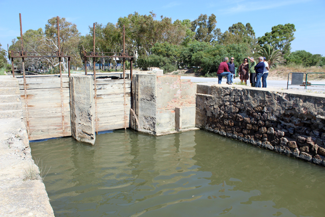 El director general de Medio Natural y de Evaluación Ambiental, Antoni Marzo, visita la marjal de Almardà