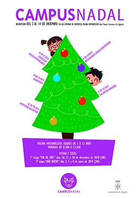 Deportes organiza la primera edición del Campus Nadal para edades entre 3 y 12 años 