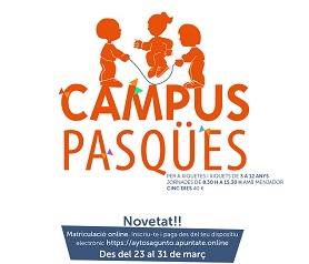 El Campus Pasqües prepara su tercera edición para niños y niñas de 3 a 12 años