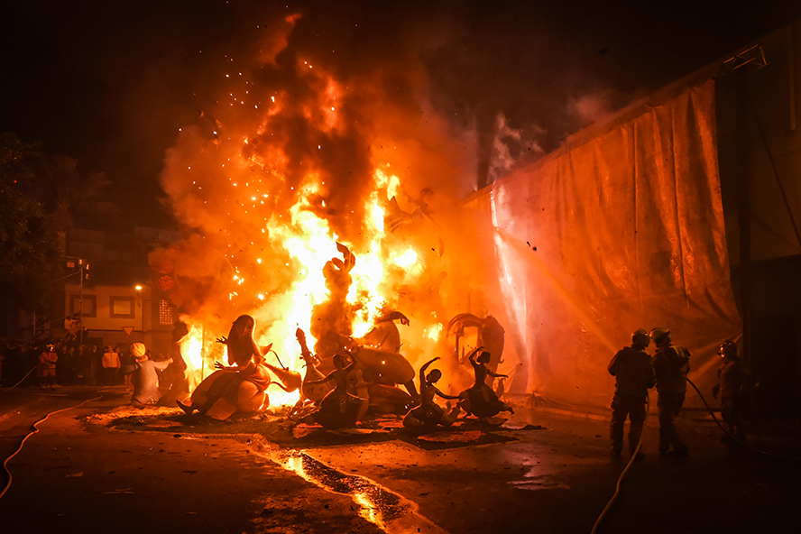 Sagunto cierra las Fallas 2025 con un balance positivo y gran implicación de la comunidad fallera