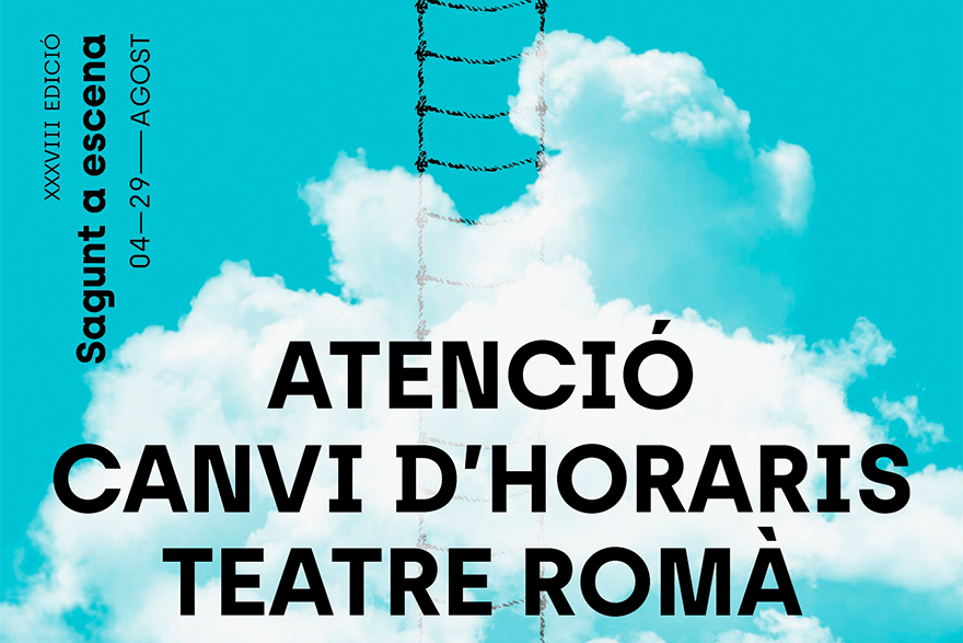 Los espectáculos nocturnos de Sagunt a Escena y Més Escena se adelantan media hora por el nuevo toque de queda