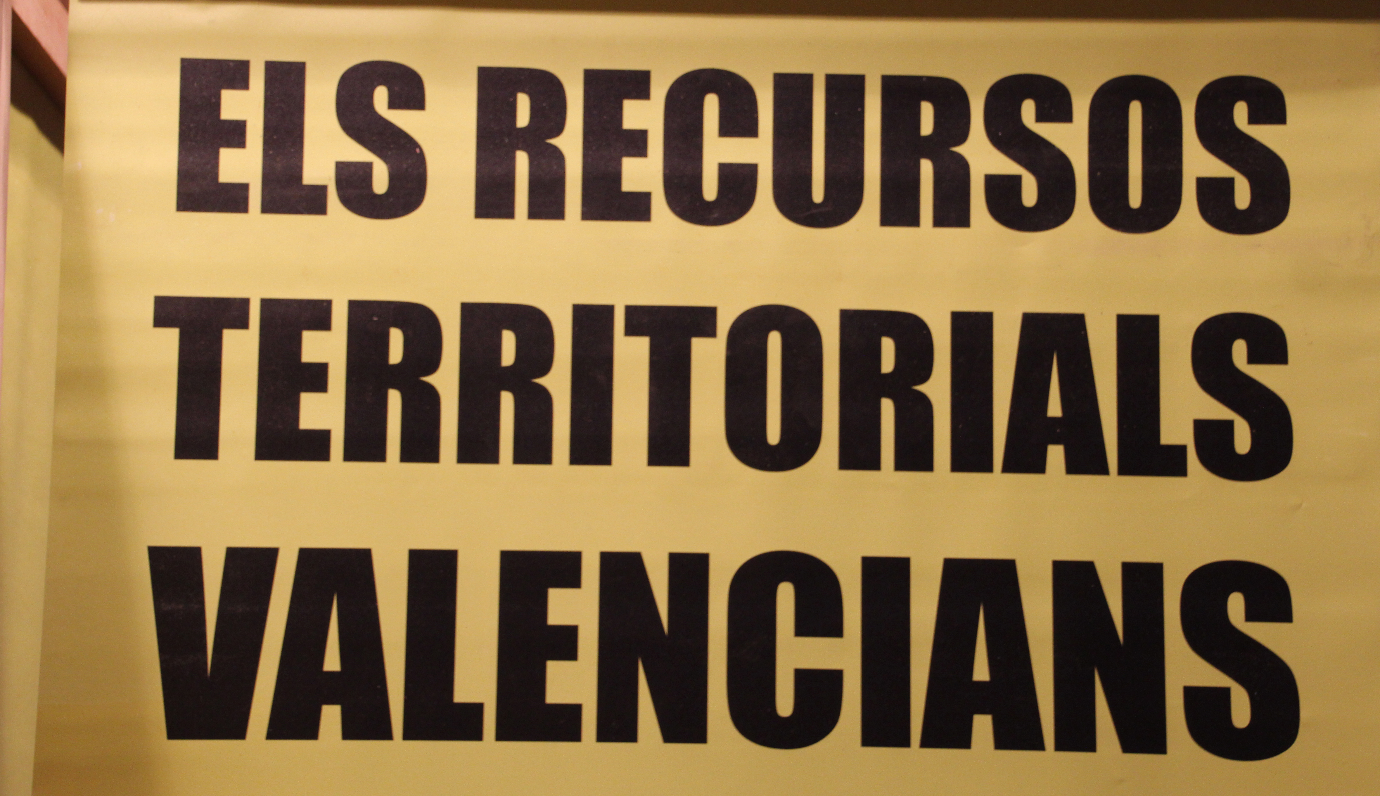 La Universitat de València organiza la exposición “Els Recursos Territorials Valencians” en Puerto de Sagunto