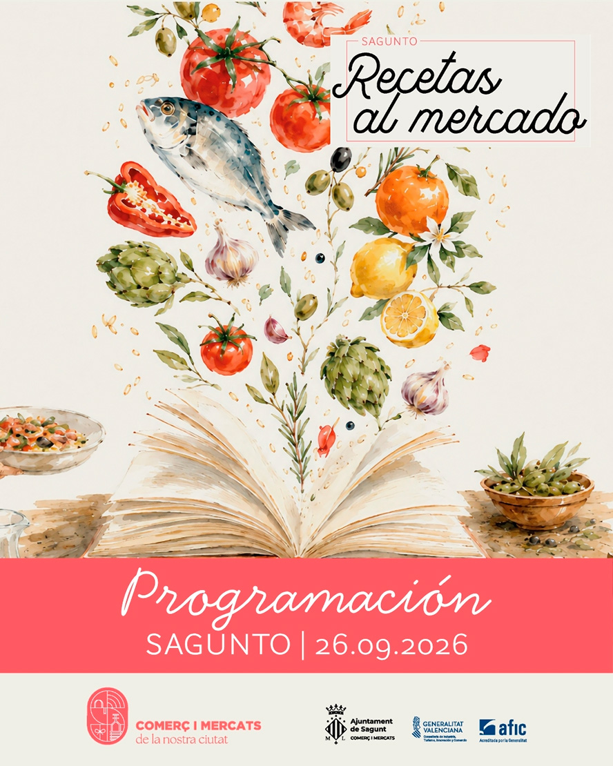 Comercio presentará este sábado y el próximo el 'Recetario del Comercio Local'