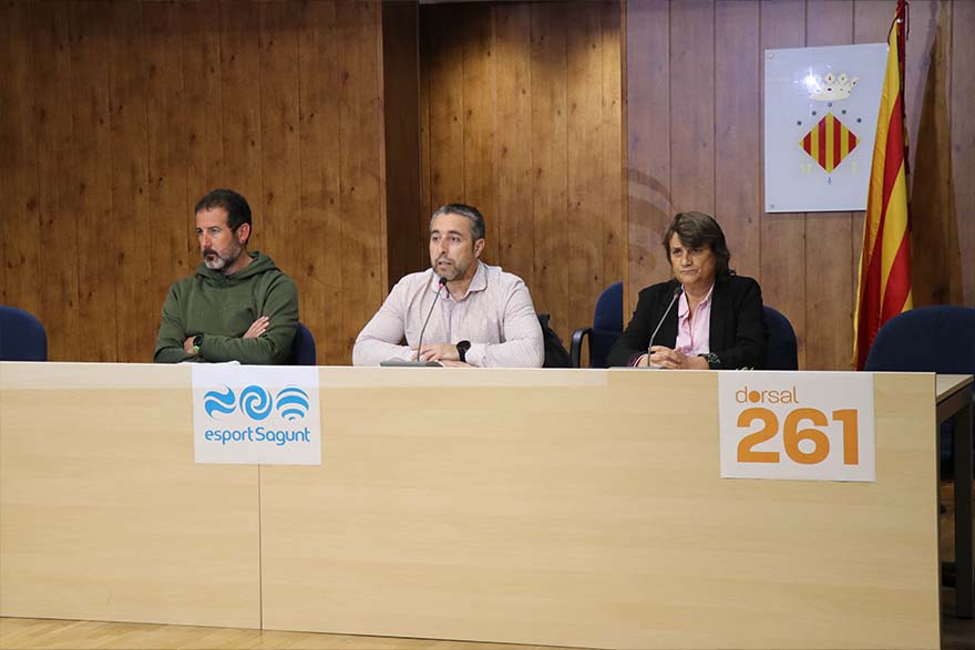 El Ayuntamiento de Sagunto presenta el programa de promoción y sensibilización de los valores igualitarios en el deporte, ‘Dorsal 261’ 