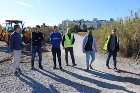 Empiezan las obras del Sendero Azul