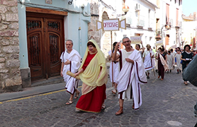 La ‘Pompa Officinarum’ y la obra ‘Mostellaria’ de Plauto ponen punto y final a los Ludi Saguntini 2018