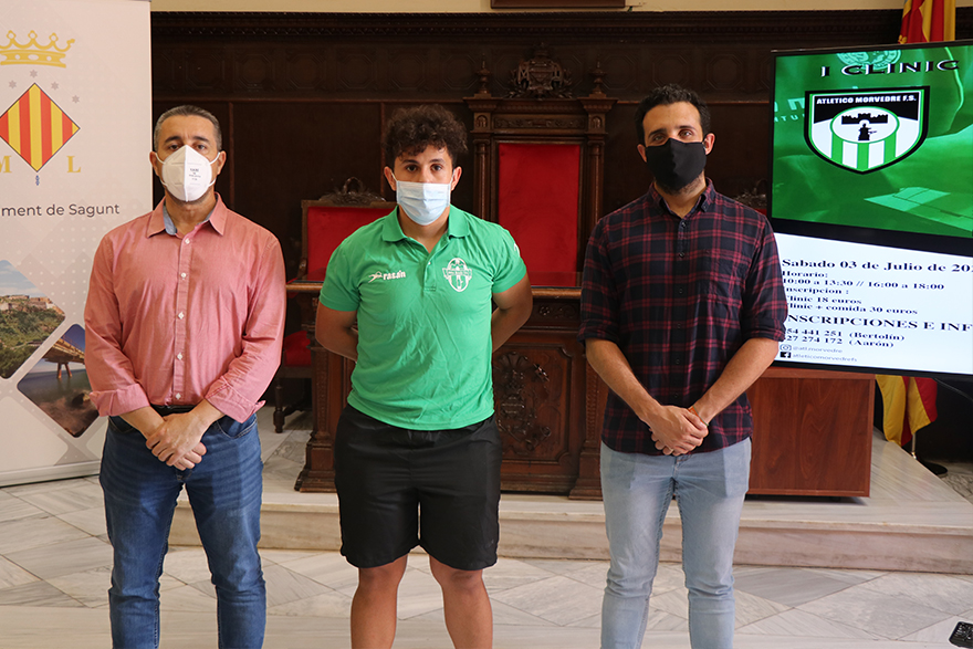 El I Clínic Ciudad de Sagunto de fútbol sala del Atlético Morvedre FS tendrá a Juanlu Alonso como ponente principal