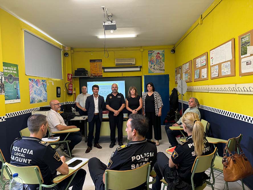 La Policía Local de Sagunto participa en una jornada formativa en materia de vivienda turística