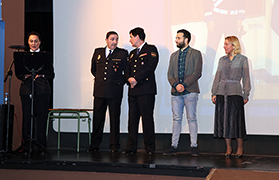 El alcalde de Sagunto felicita a la Policía Nacional en el acto de celebración del 196 aniversario del cuerpo de seguridad 