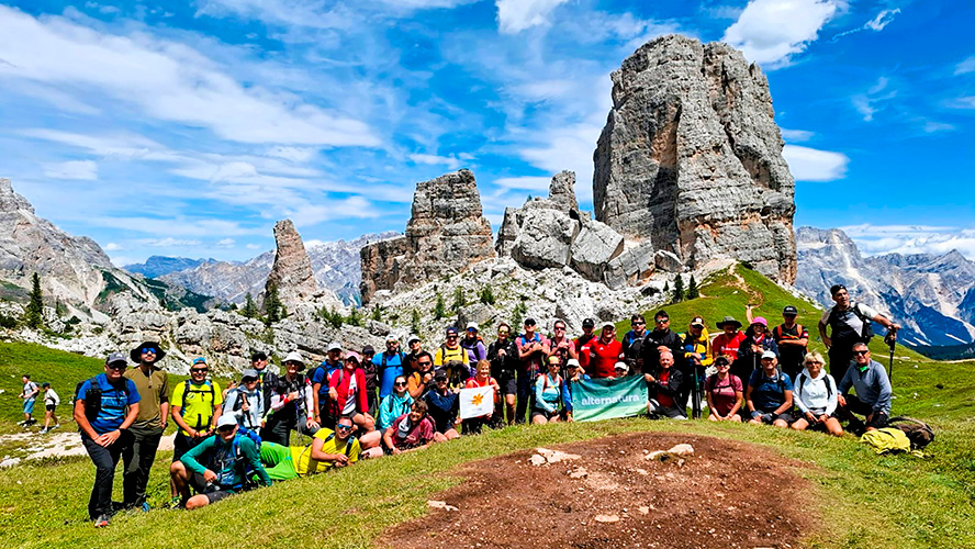 Alternatura clausura la temporada amb una expedició als Dolomites
