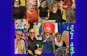 El taller OCI-ART presenta sus obras en la exposición ‘Arte y juego’