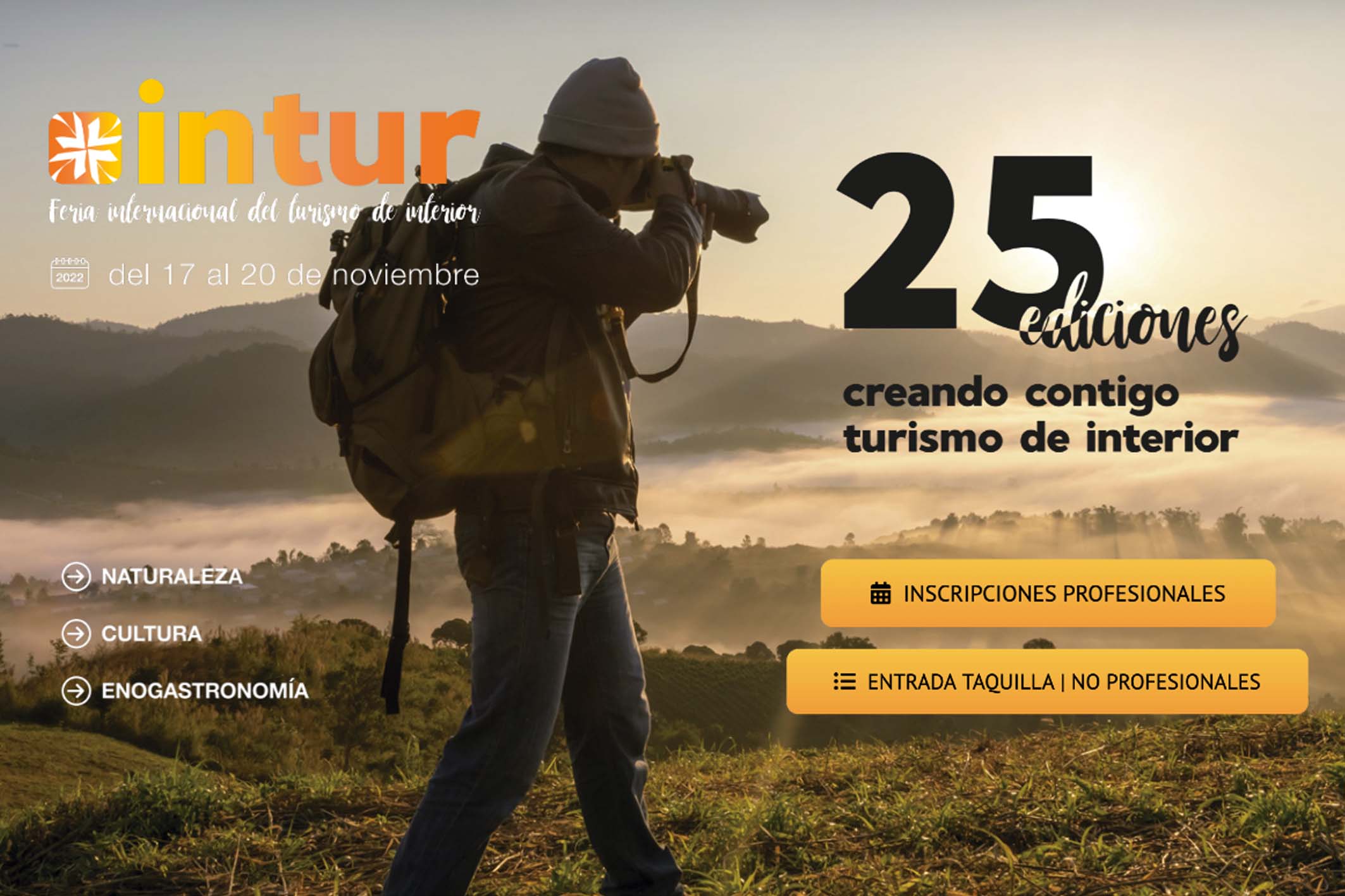 La delegación de Turismo de Sagunto ofrece la ciudad como plató de cine en la feria INTUR de Valladolid