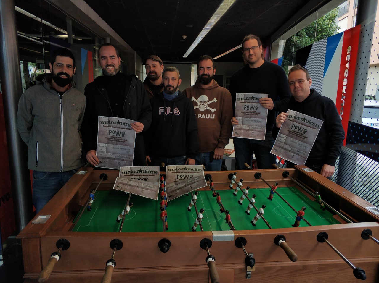 El quinteto local ‘Prisoners Of War’ presenta su nuevo disco