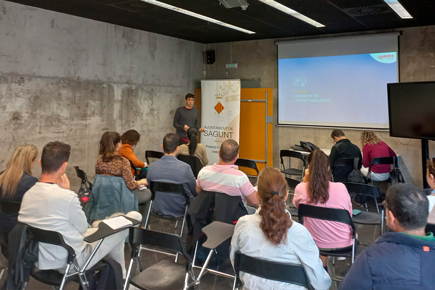 Finaliza el programa Labora Emprén Sagunt