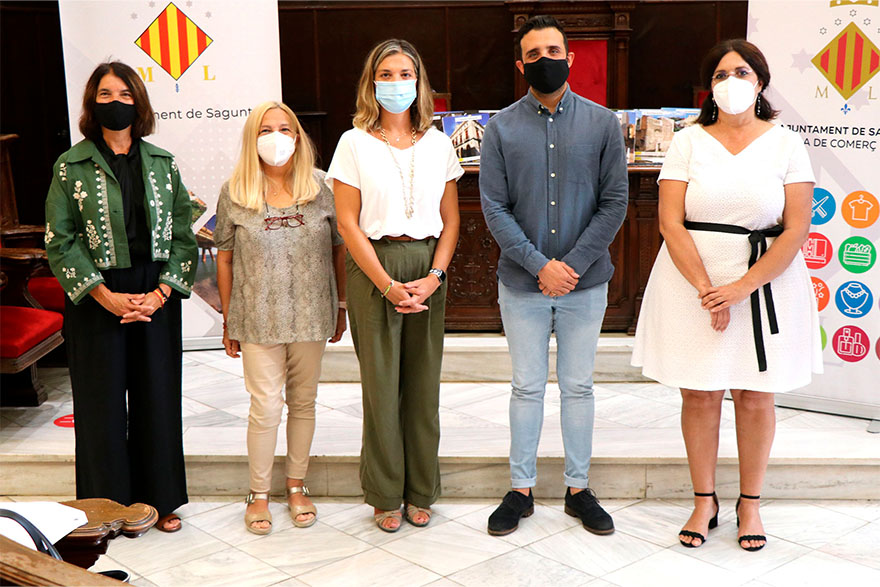 El Ayuntamiento de Sagunto presenta el Programa de Apoyo al Comercio Minorista impulsado por la Cámara de Comercio de Valencia