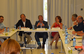 ASECAM organiza en Puerto de Sagunto una mesa de trabajo sobre la importancia del tramo Sagunto-Teruel-Zaragoza del corredor Cantábrico-Mediterráneo