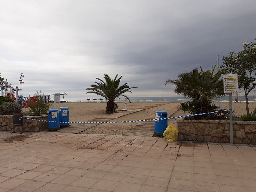 Sagunto registra 228 litros por metro cuadrado, una cifra record en el municipio