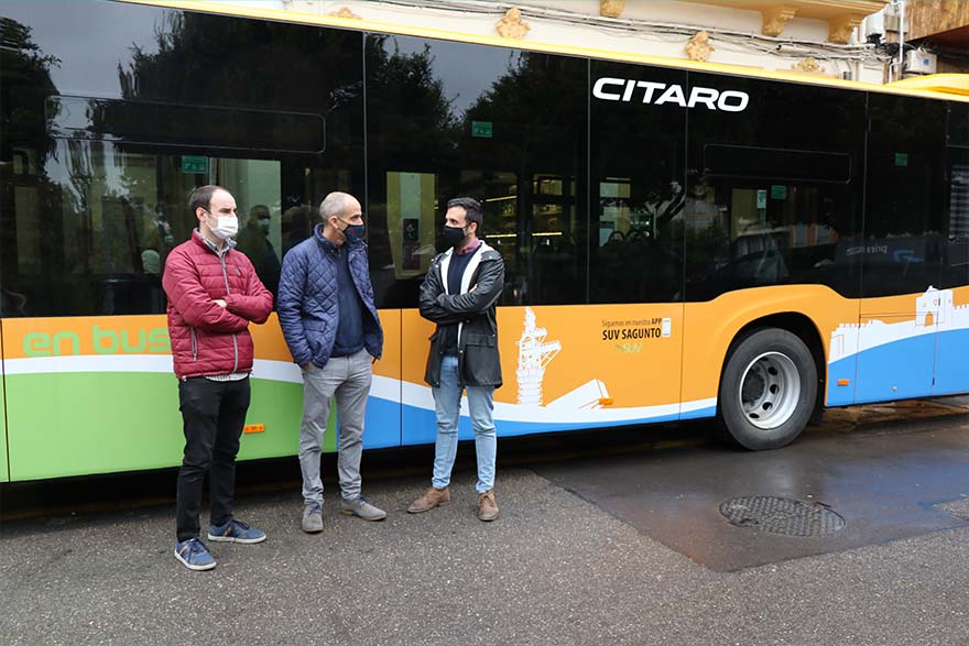 Sagunto recibirá de los fondos Next Generation de la Unión Europea cerca de 2,6 millones de euros para mejorar la red ciclopeatonal y adquirir tres autobuses eléctricos