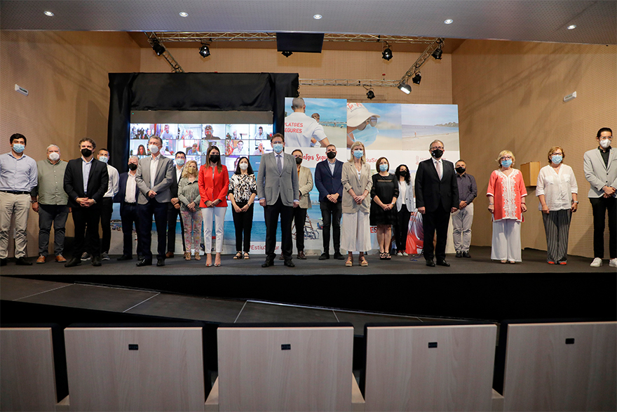 El delegado de Playas asiste a la presentación del Dispositivo de Seguridad y Salud Pública para tener playas seguras este verano 