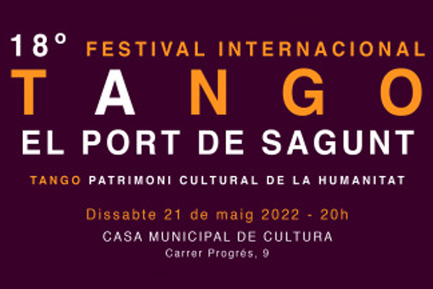 El Festival Internacional de Tango llega este sábado con su 18ª edición