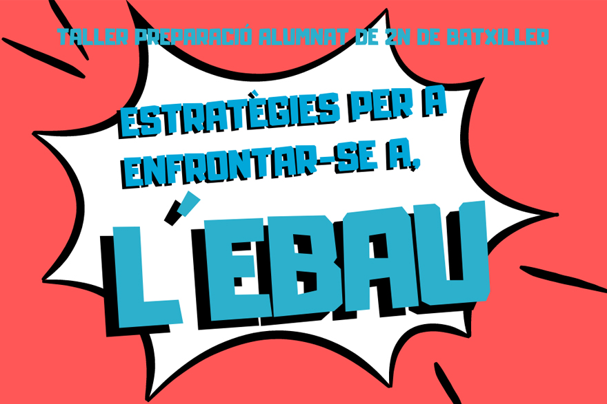 El departamento de Juventud e Infancia pone en marcha un taller de estrategias para la preparación de la EBAU
